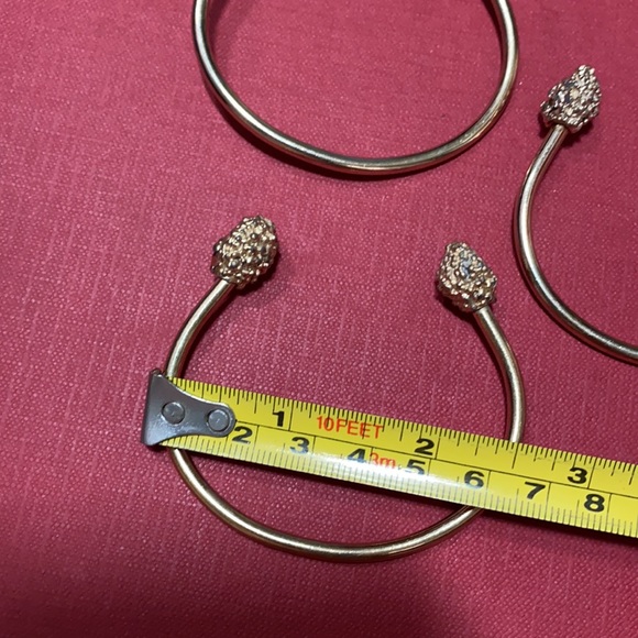 🖤RARE💕3ea POURAT© cuff bracelets - Picture 10 of 15